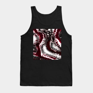 Red Marble Tank Top